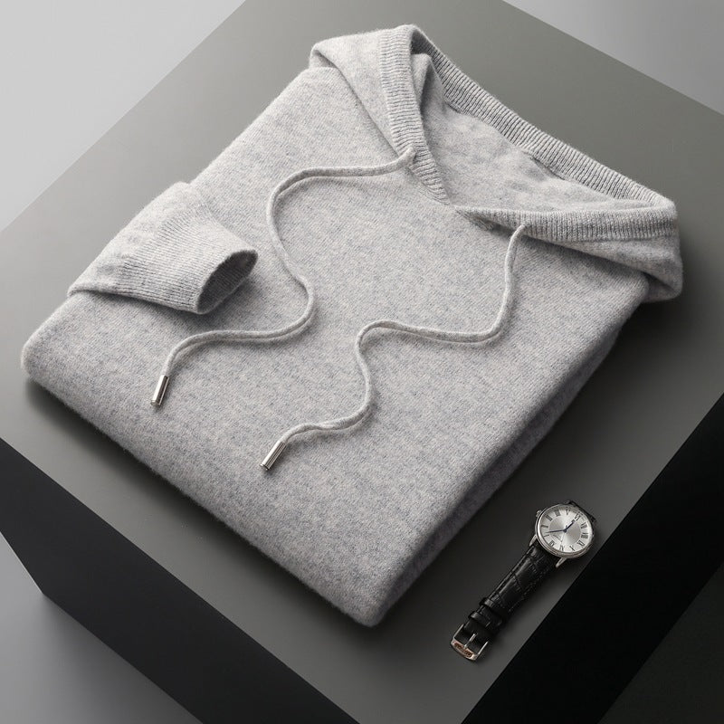 Merino wool hoodie