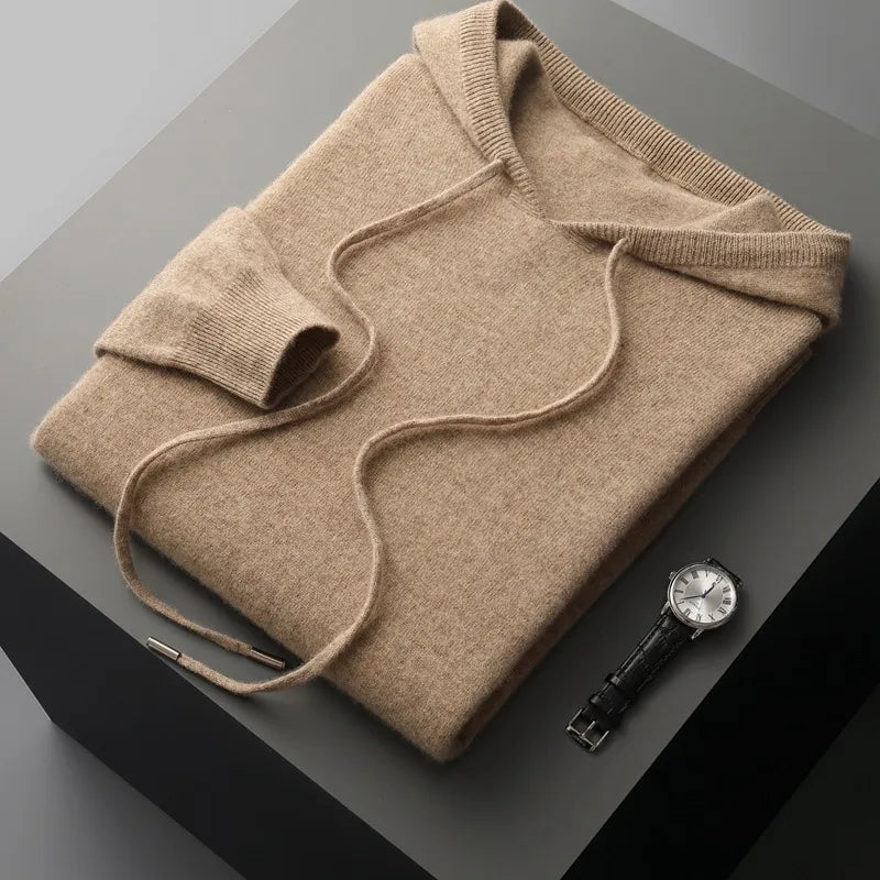 Merino wool hoodie