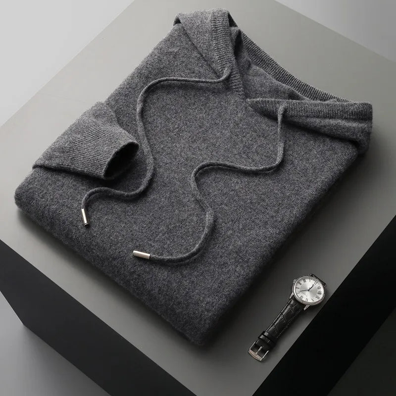 Merino wool hoodie